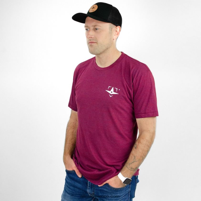 0JNRVJ732All Starcamiseta con logo pequeño, cardenal