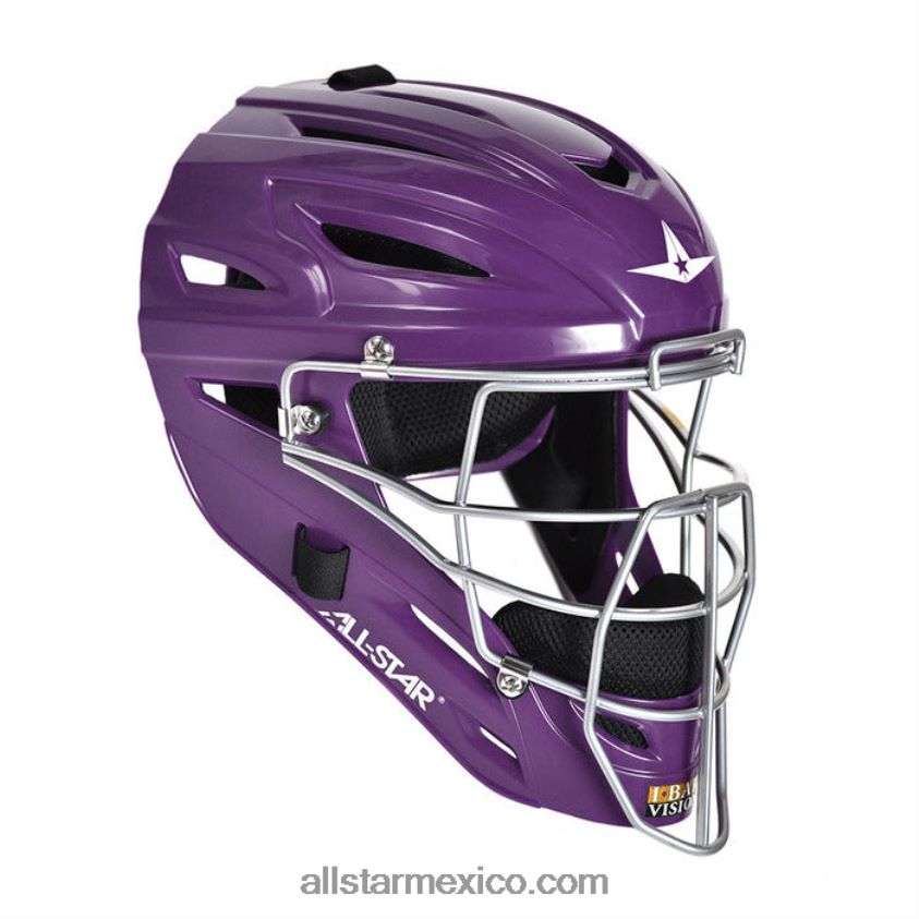 0JNRVJ302 púrpura All StarCasco de receptor mvp system7 - brillo sólido