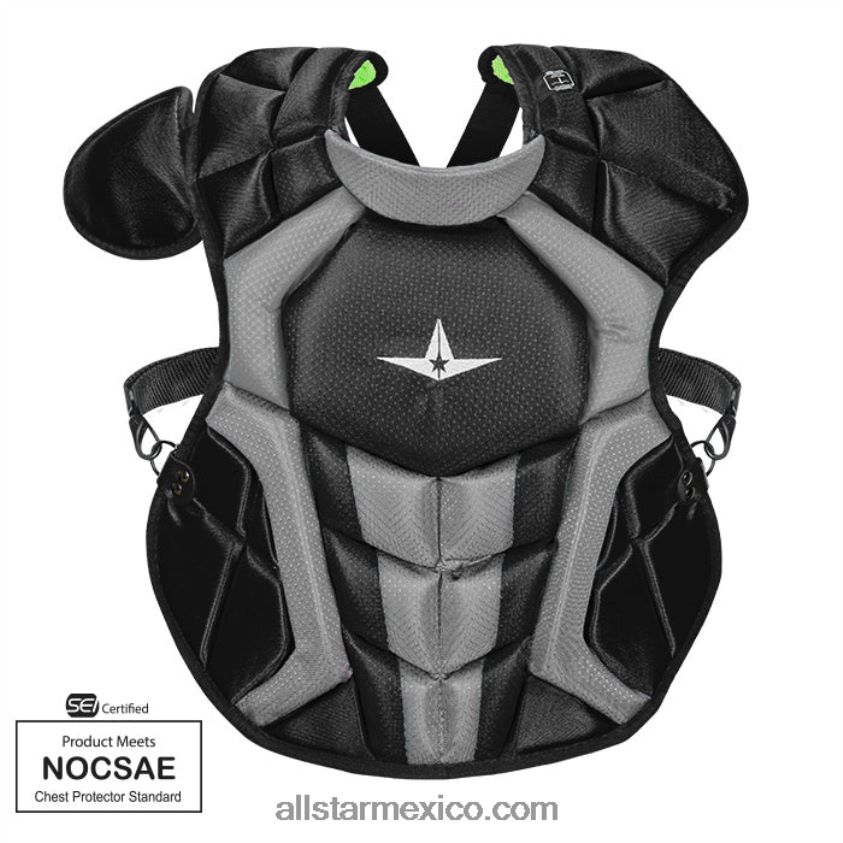 0JNRVJ215 negro All Stars7 axis edades 9-12, 14.5" // cumple con nocsae