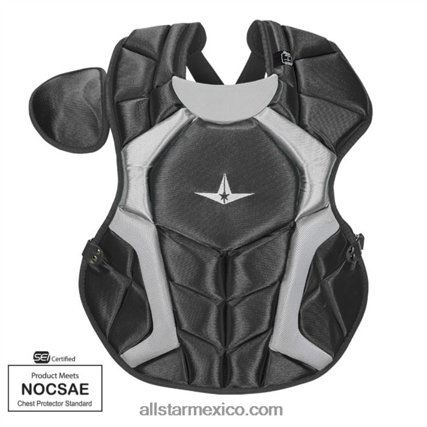 0JNRVJ216 negro All Starserie de jugadores de 12 a 16 años, 15.5" // conoce a nocsae