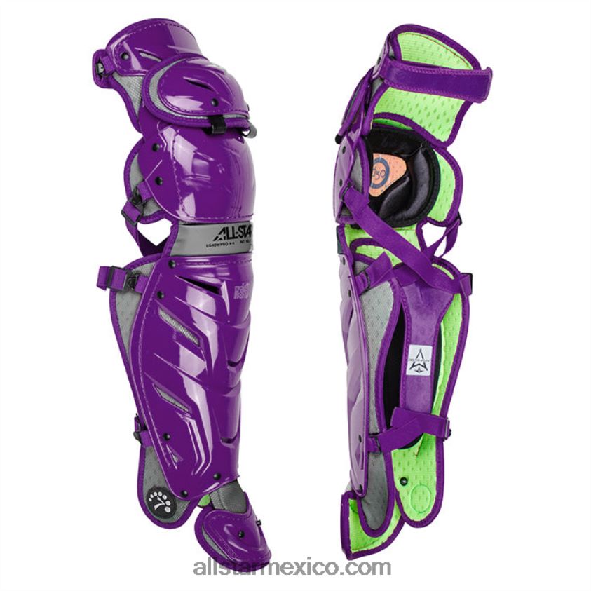 0JNRVJ334 púrpura All Starprotectores de piernas profesionales para adultos s7 axis