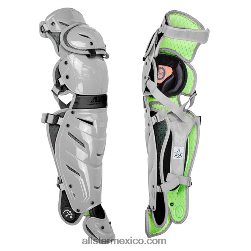 0JNRVJ340 plata All Starprotectores de piernas profesionales para adultos s7 axis