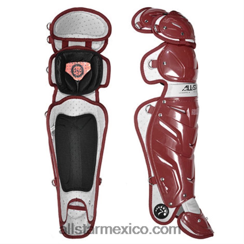 0JNRVJ345 granate All Starprotectores de piernas s7 adult pro stock