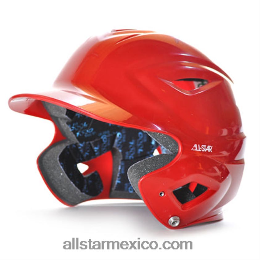 0JNRVJ83 escarlata All Starcasco de bateo s7 solid gloss para jóvenes