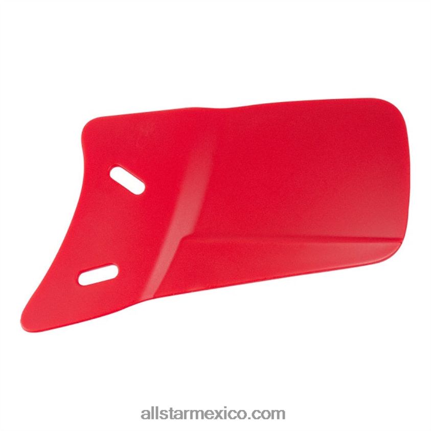 0JNRVJ103 escarlata All StarProtector facial para casco de bateo de la línea de la mandíbula - mate
