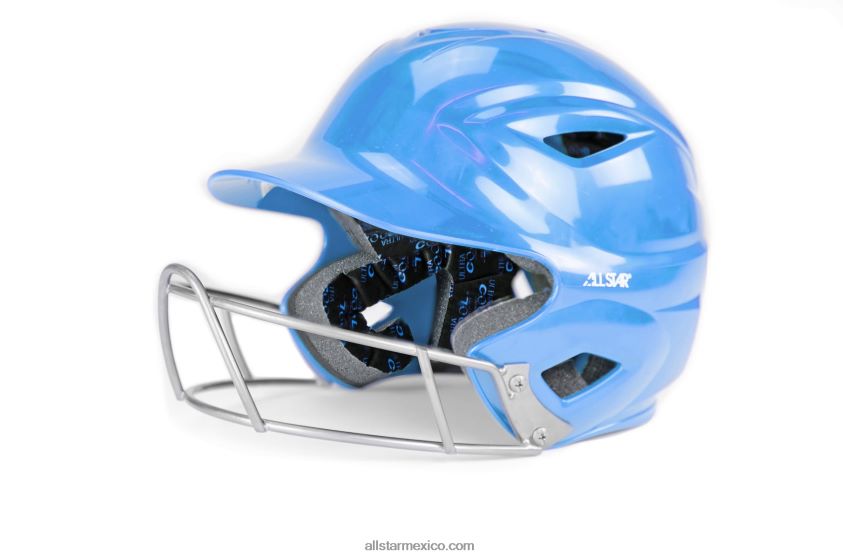 0JNRVJ519 cielo azul All Starcasco de bateo para adultos s7 con jaula afx adjunta