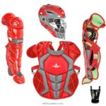 0JNRVJ201 escarlata All Stars7 axis edades 9-12, 14.5" // cumple con nocsae