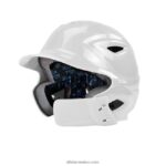 0JNRVJ33 blanco All Starcasco de bateo para adultos s7 con mandíbula adjunta