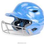 0JNRVJ514 cielo azul All Starcasco de bateo juvenil s7 con jaula afx adjunta