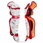 0JNRVJ597 blanco/escarlata All Starafx protectores de piernas blanco bicolor