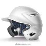 0JNRVJ77 blanco All Starcasco de bateo mate sólido adulto s7