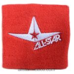 0JNRVJ808 escarlata All Starmuñequeras de bajo perfil